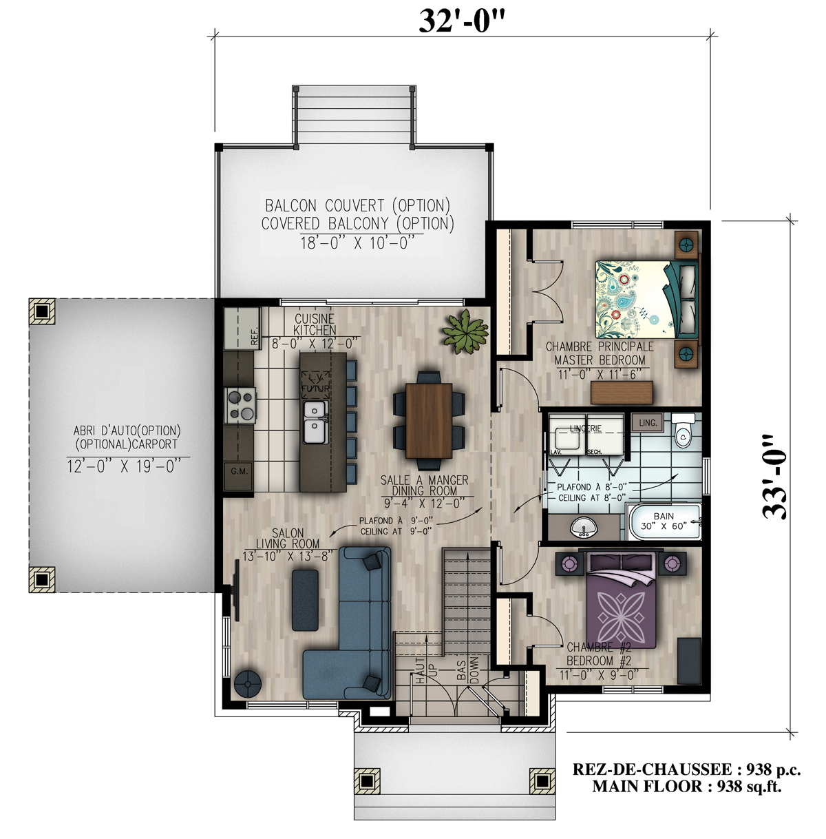 plan intérieur maison neuve Accalmie