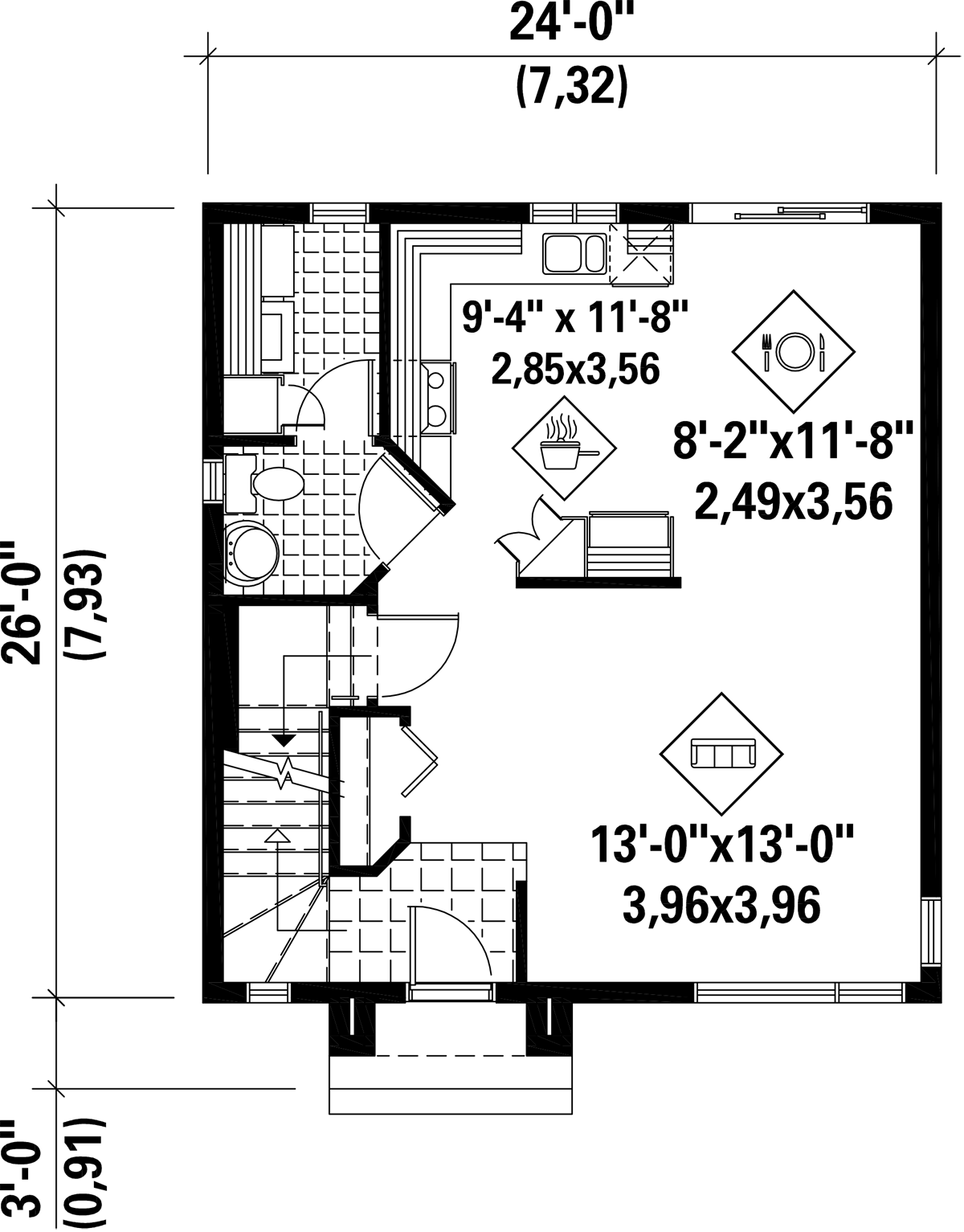 plan intérieur maison neuve heritage rez-de-chausse