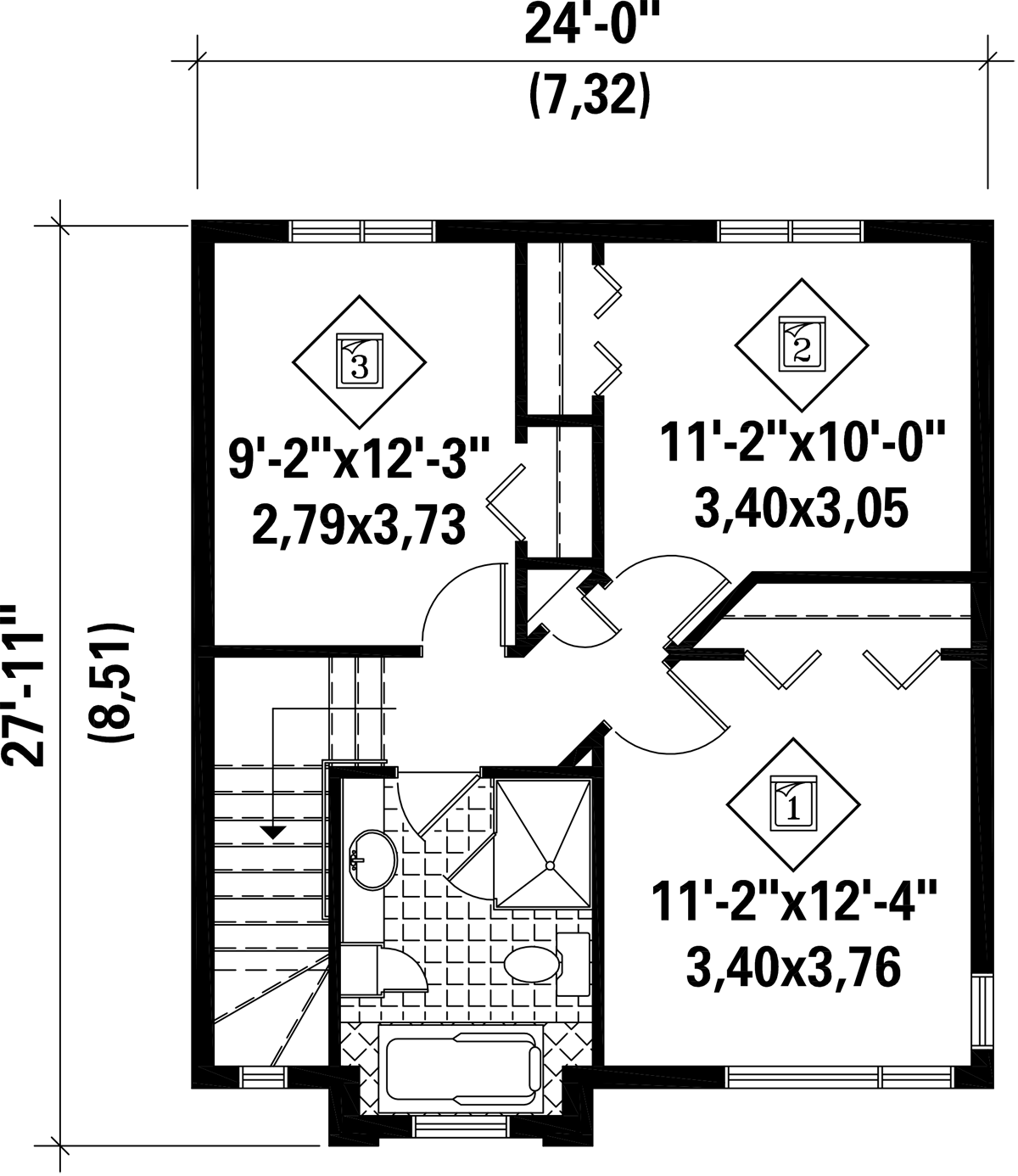 plan intérieur maison neuve heritage deuxieme etage