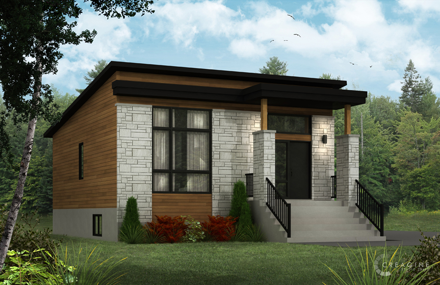 maison neuve modèle Lotus avec sous-sol
